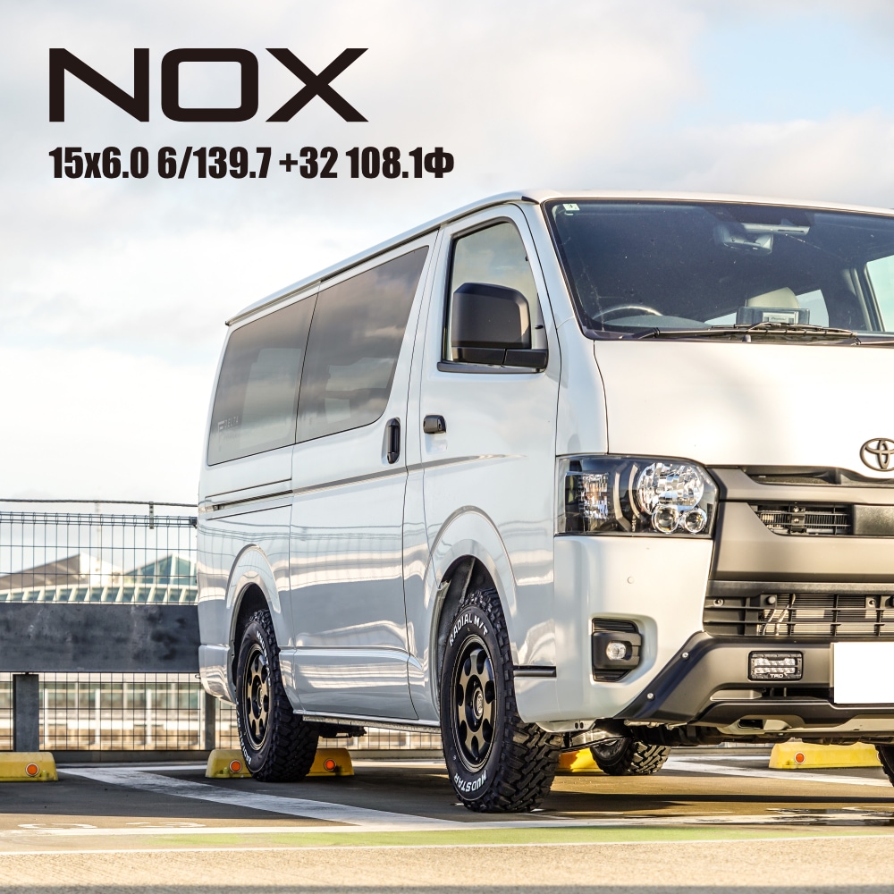 決算セール】RIVAI NOX 15×6.0J 6/139.7 +32 MB リヴァイ ノックス